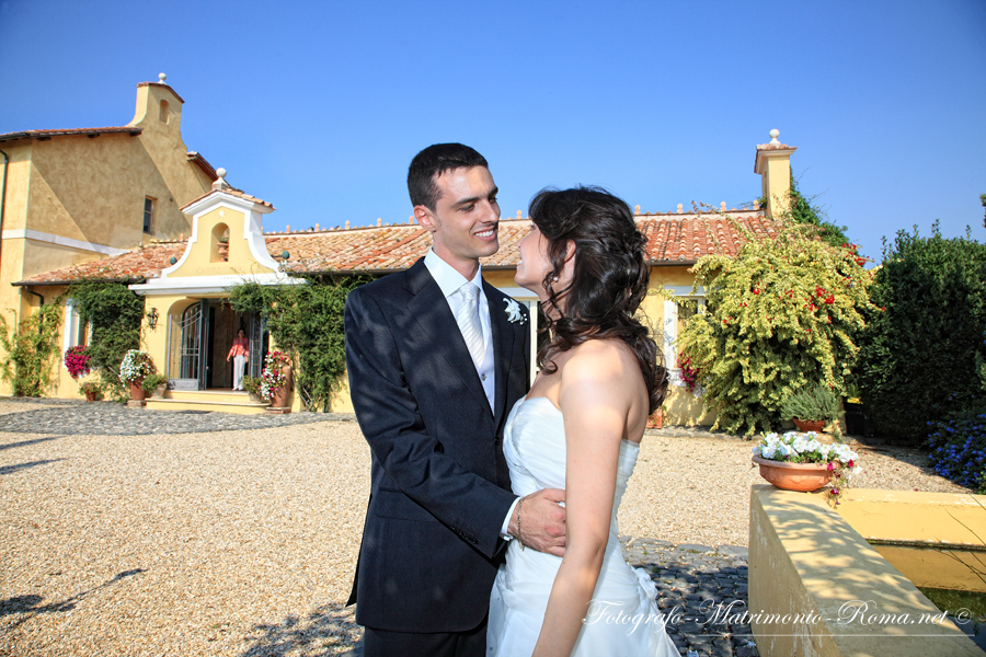 Villa Campo Selva - Pomezia - © Fotografo Matrimonio Roma .net