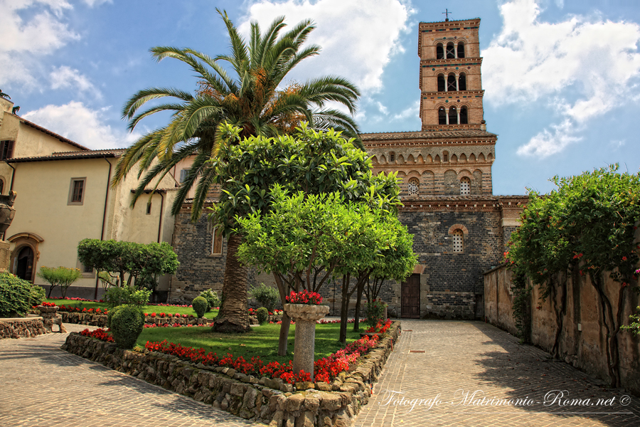 Abbazia di San Nilo - Grottaferrata - © Fotografo Matrimonio Roma .net